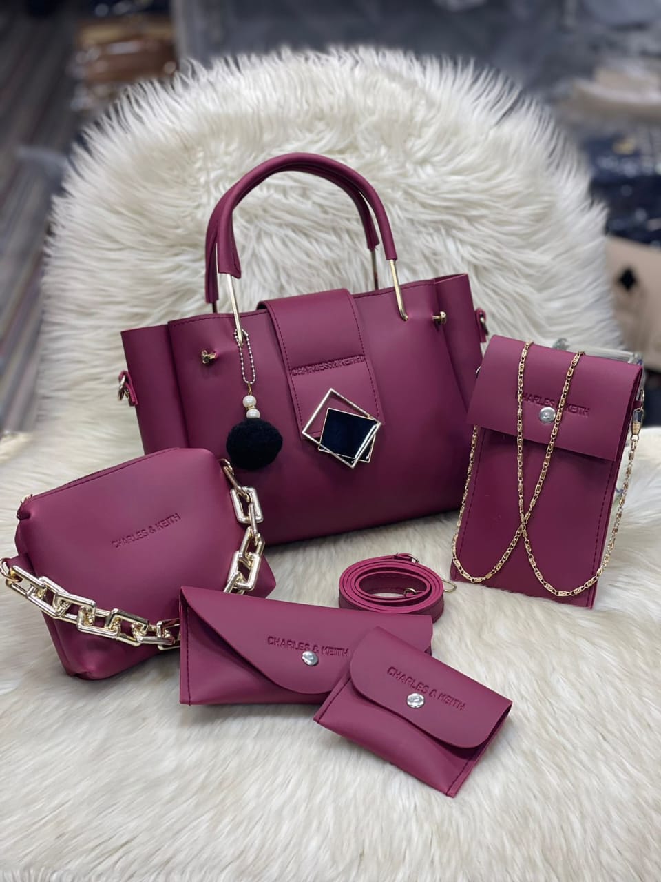 🎀 5 Pcs Bag Set for Girls 🎀